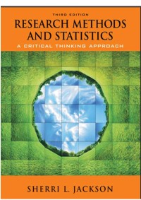 Research Methods and Statistics
 A Critical Thinking Approach