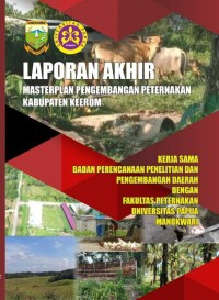 MASTERPLAN PENGEMBANGAN PETERNAKAN KABUPATEN KEEROM (LAPORAN AKHIR)