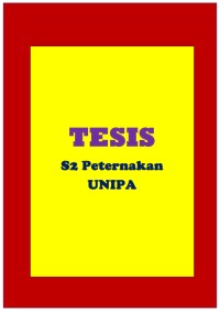 UJI KUALITAS TELUR AYAM RAS PASOK PADA TINGKAT PELAKU USAHA DI KABUPATEN MANOKWARI PROVINSI PAPUA BARAT